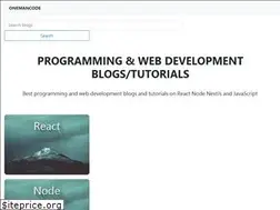 Sites similar to onemancode.com