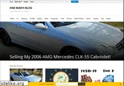 Sites similar to onemansblog.com