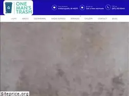 Sites similar to onemanstrashin.com