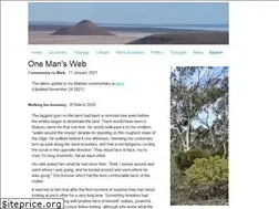 Sites similar to onemansweb.org