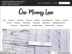 Sites similar to onememorylane.net
