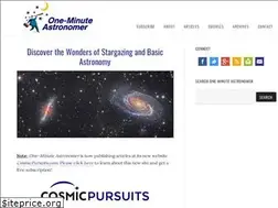 Sites similar to oneminuteastronomer.com