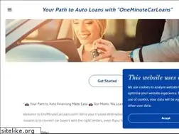 Sites similar to oneminutecarloans.com