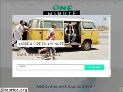 Sites similar to oneminuteproject.com