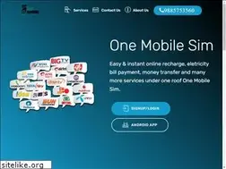 Sites similar to onemobilesim.in