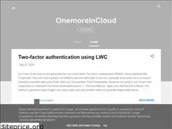 Sites similar to onemoreincloud.blogspot.com