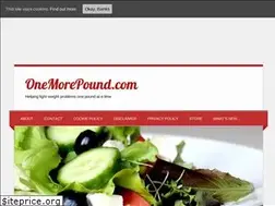 Sites similar to onemorepound.com