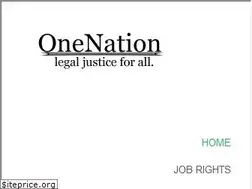 Sites similar to onenationforall.org