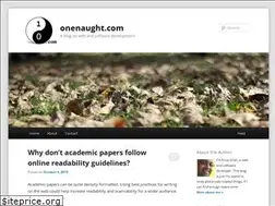 Sites similar to onenaught.com