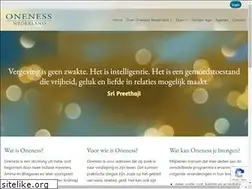 Sites similar to onenessnederland.nl