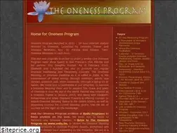 Sites similar to onenessprogram.com