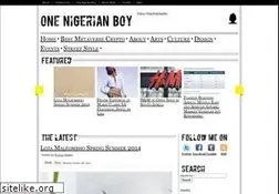 Sites similar to onenigerianboy.com