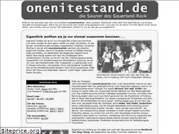 Sites similar to onenitestand.de
