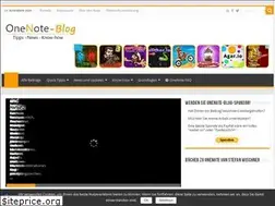 Sites similar to onenote-blog.de