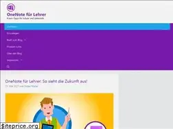 Sites similar to onenote-fuer-lehrer.de