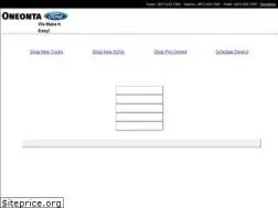 Sites similar to oneontaford.com