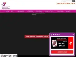 Sites similar to oneontaymca.org