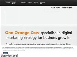 Sites similar to oneorangecow.com