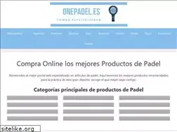 Sites similar to onepadel.es