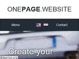 Sites similar to onepage.website