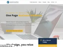 Sites similar to onepagebusinesswebsites.com