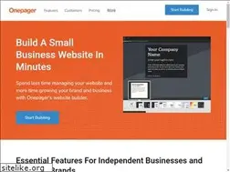 Sites similar to onepagerapp.com
