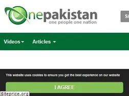 Sites similar to onepakistan.net