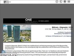 Sites similar to oneparaisomiami.us