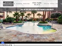 Sites similar to oneparkplace.com