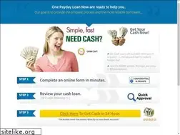 Sites similar to onepaydayloannow.com