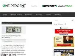 Sites similar to onepercentfinance.com