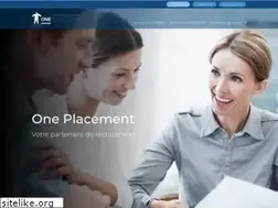 Sites similar to oneplacement.com