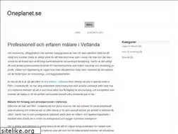 Sites similar to oneplanet.se
