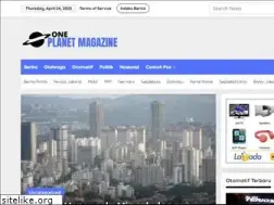 Sites similar to oneplanetmagazine.com