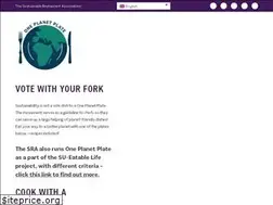 Sites similar to oneplanetplate.org