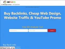 Sites similar to oneplanseo.com