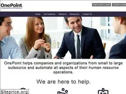 Sites similar to onepointhro.com
