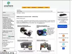 Sites similar to onepointshop.de
