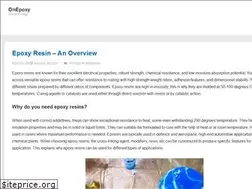 Sites similar to onepoxy.com