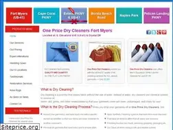 Sites similar to onepricedrycleaningfortmyers.com