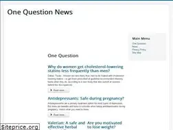 Sites similar to onequestionnews.com