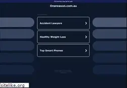 Sites similar to onereason.com.au
