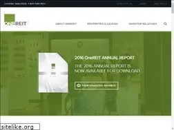 Sites similar to onereit.ca
