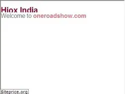 Sites similar to oneroadshow.com