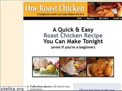 Sites similar to oneroastchicken.com