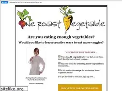 Sites similar to oneroastvegetable.com
