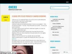 Sites similar to onerx.wordpress.com