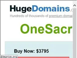 Sites similar to onesacredspace.com