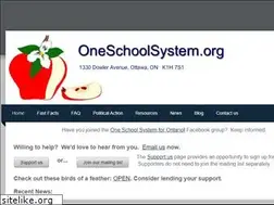 Sites similar to oneschoolsystem.org