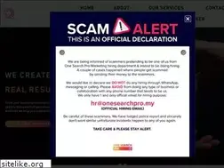 Sites similar to onesearchpro.my